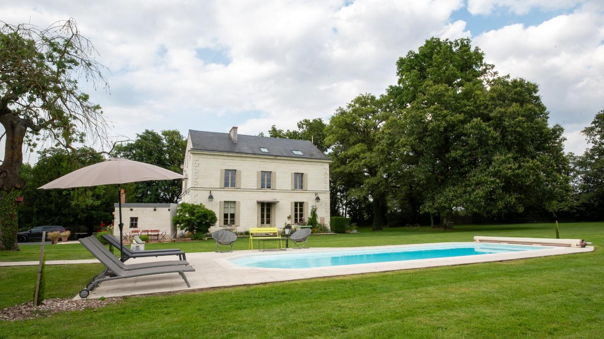 La Gironnerie Bed & Breakfast Loche-sur-Indrois Eksteriør bilde